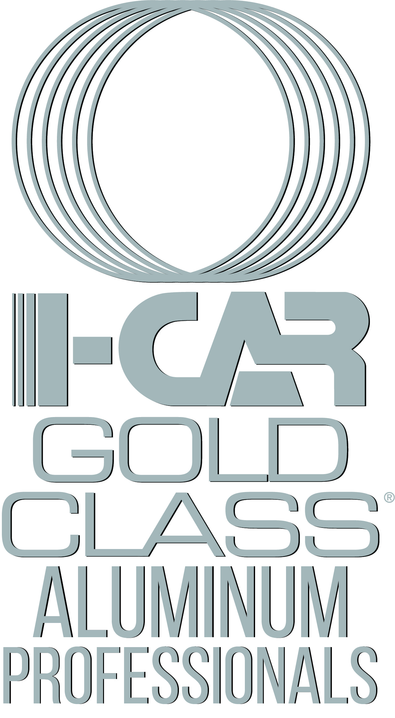 I-CAR Gold Class Aluminum Logo